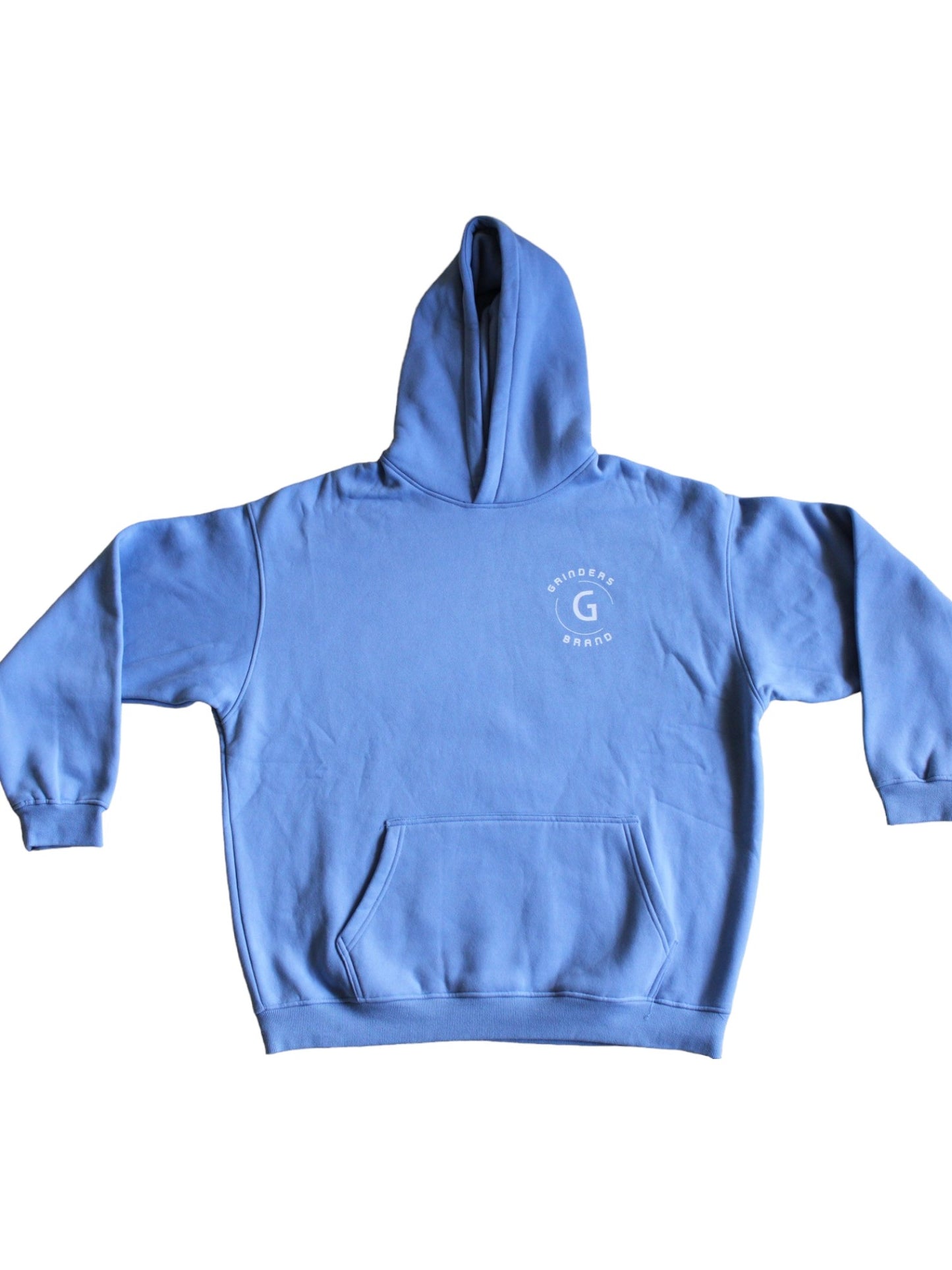 Grinders Brand Blue Essential Hoodie