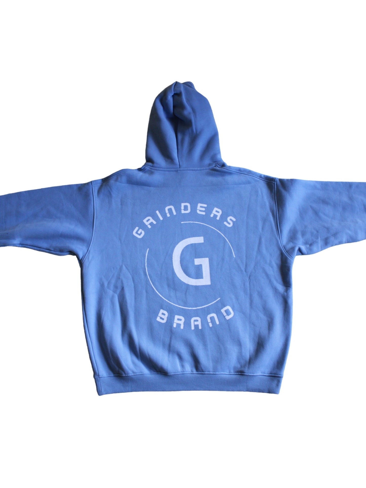 Grinders Brand Blue Essential Hoodie