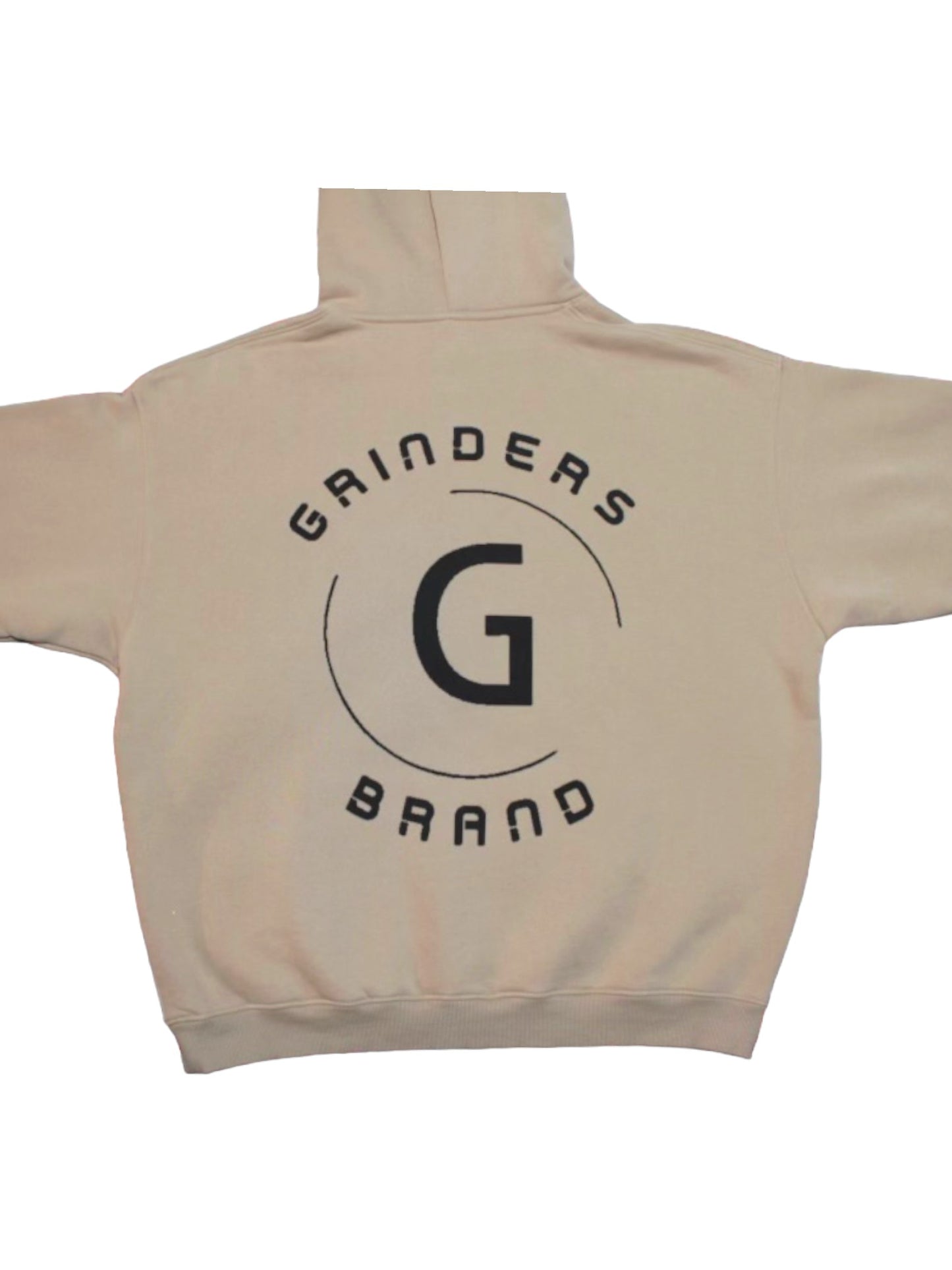 Grinders Brand Beige Essential Hoodie