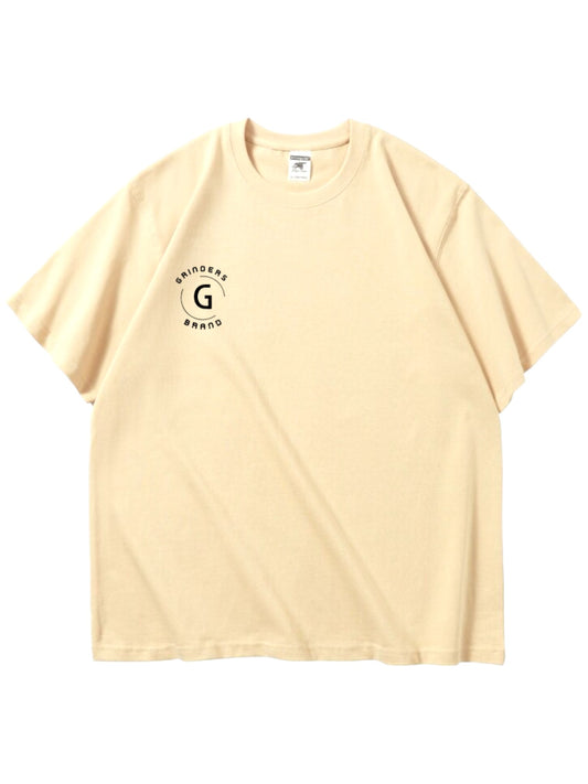 Heavyweight Beige Grinders Tee